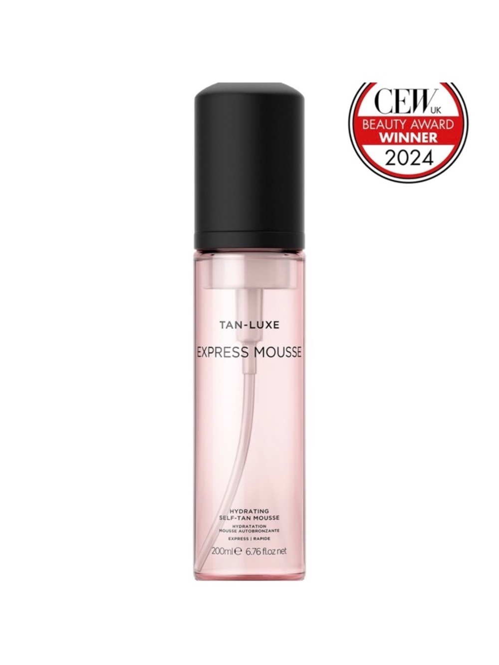 TAN-LUXE Express Mousse Hydrating Self-Tan Mousse - Pink
